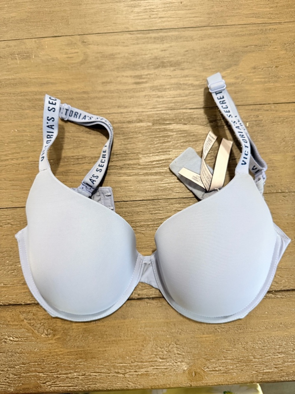 Victoria's Secret Pale Blue Molded T-Shirt Bra